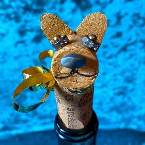 Frenchie ~ Cork Stopper